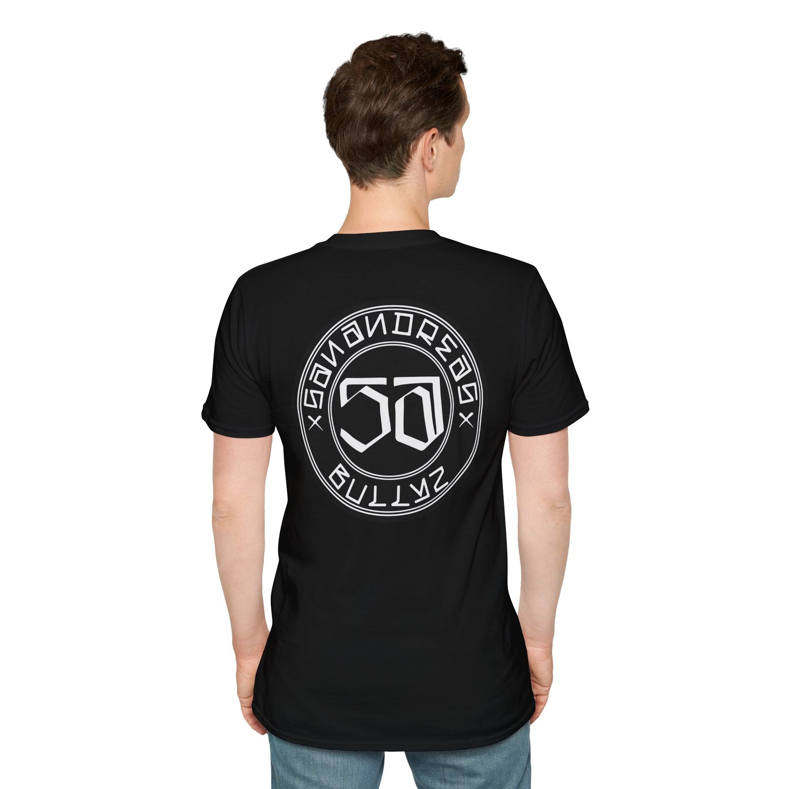 Retro Badge T-Shirt — 50 Bullz Circular Logo Tee - Image 6