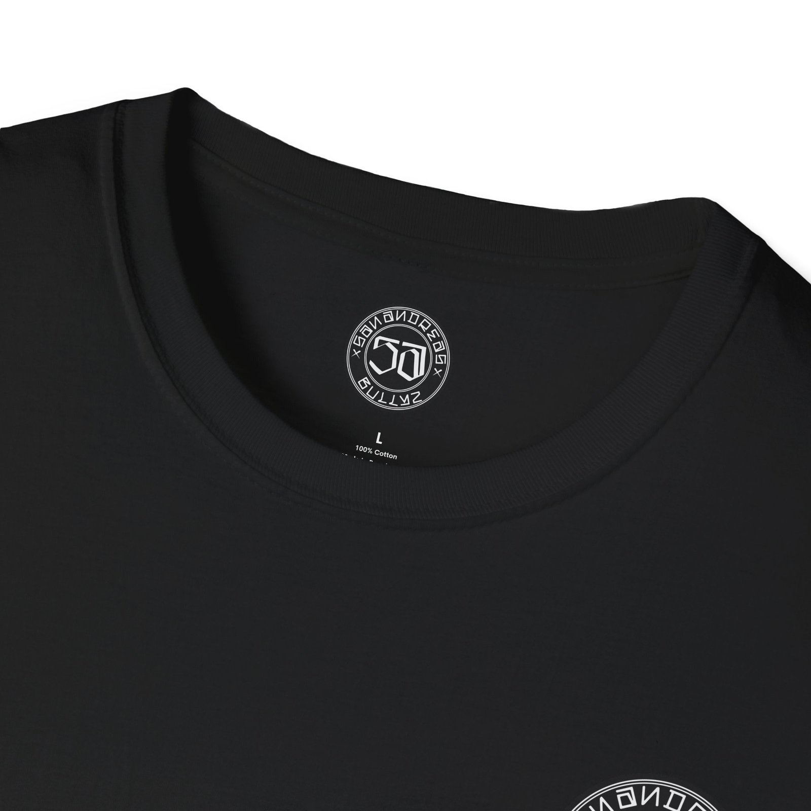 Retro Badge T-Shirt — 50 Bullz Circular Logo Tee - Image 3