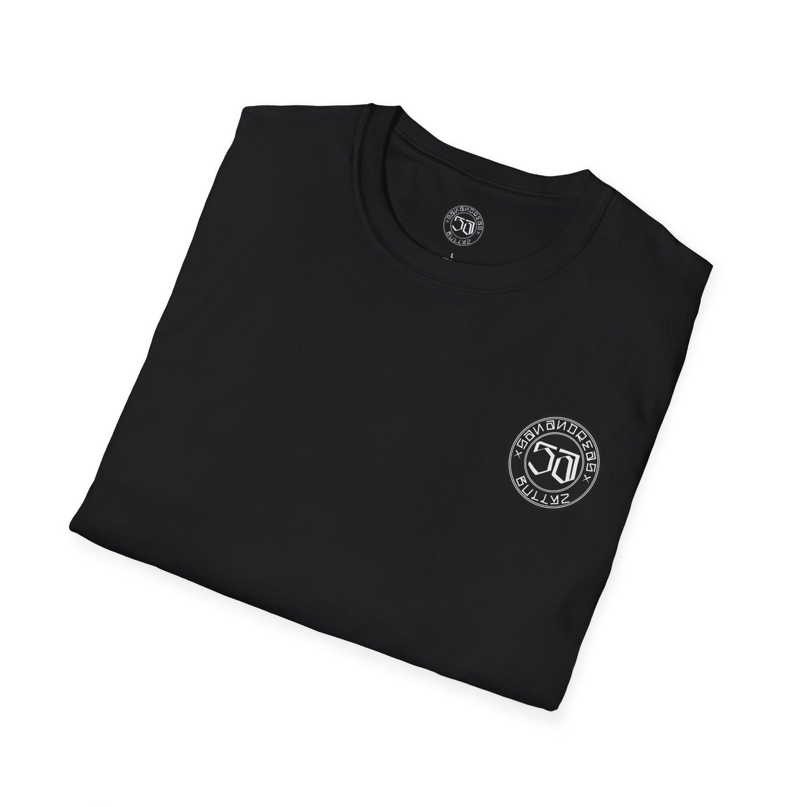 Retro Badge T-Shirt — 50 Bullz Circular Logo Tee - Image 4